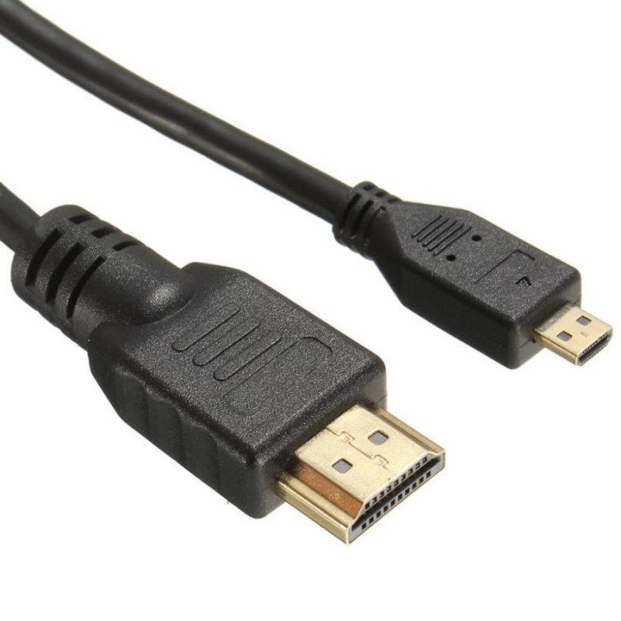 5-840, Шнур Micro HDMI to HDMI, позолоченный с ферритами 1.5м - изображение 1