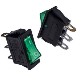 KCD3-101N-C3-G/3P on-off, Переключатель, 3 контакта