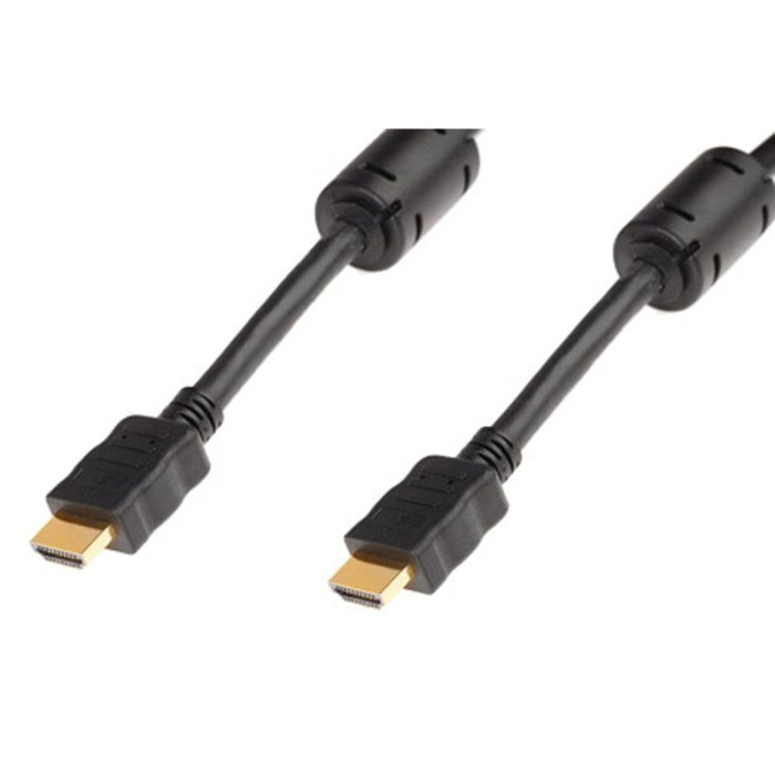 5-813, Шнур HDMI - HDMI "позолоченный", 1.5м - изображение 1