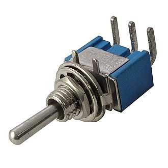 MTS-103-C3, Микротумблер  ON-OFF-ON (3A 250VAC) SPDT 3P - изображение 1