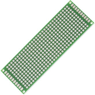 Z-D2MG-PCB, Плата печатная макетная, 3х9см (зелёная маска) - изображение 1