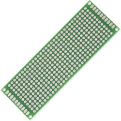Z-D2MG-PCB, Плата печатная макетная, 3х9см (зелёная маска)