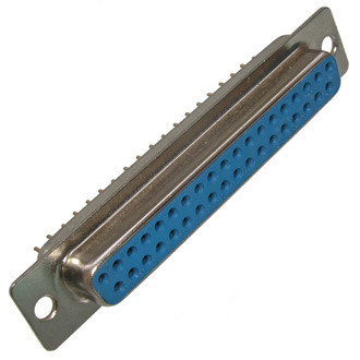 DPS-37F / DBB-37F, Гнездо 37 pin на кабель (пайка) - изображение 1