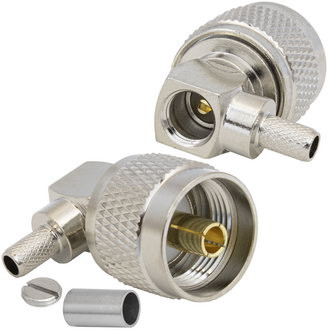 UHF-C58JW, Разъем UHF гнездо, угловой - изображение 1