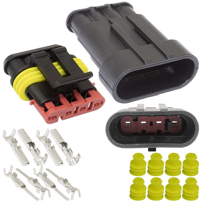SuperSeal 1.5, 4PIN MF, Разъем - изображение 1