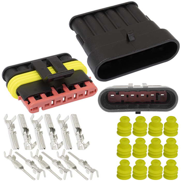 SuperSeal 1.5, 6PIN MF, Разъем - изображение 1