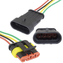 SuperSeal 1.5, 4PIN MF (18AWG 20cm), Разъем