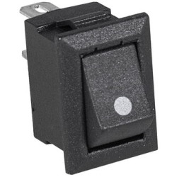 KCD5-101-C1-B/2P, Переключатель ON-OFF 2 контакта (3A 250VAC)