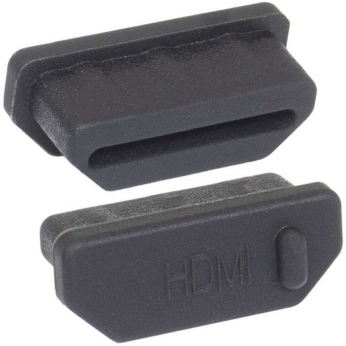 Rubber plug HDMI 01 black, Разъем - изображение 1