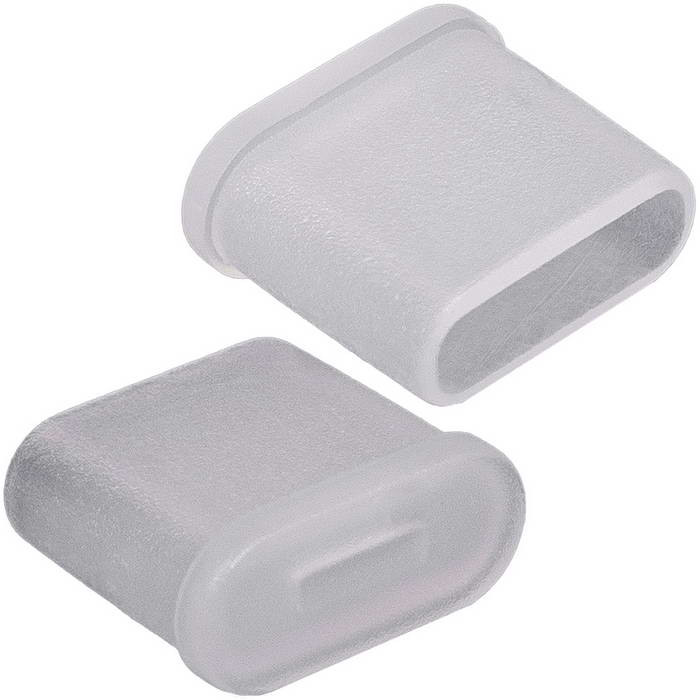 Rubber cover TYPE-C transparent, Разъем USB - изображение 1