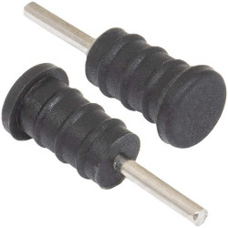 Rubber plug 3.5mm Jack 02 black, Аудио разъем