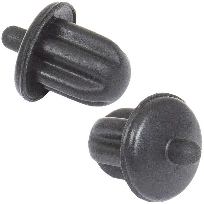 Rubber plug 6.35mm Jack 01 black, Аудио разъем - изображение 1