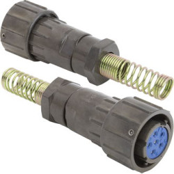 FQ18-6pin TK-8, Розетка на кабель 6-pin