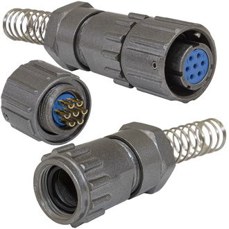 FQ14-7pin TK-8, Розетка на кабель 7-pin - изображение 1
