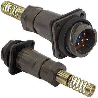 FQ18-6pin ZPJ-8, Розетка на кабель 6-pin - изображение 1