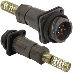 FQ18-6pin ZPJ-8, Розетка на кабель 6-pin