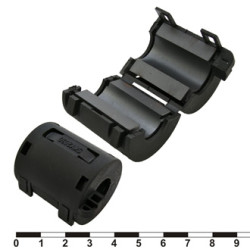 ZCAT3035-1330-BK (black), Фильтр ферритовый в сером корпусе (13 мм)