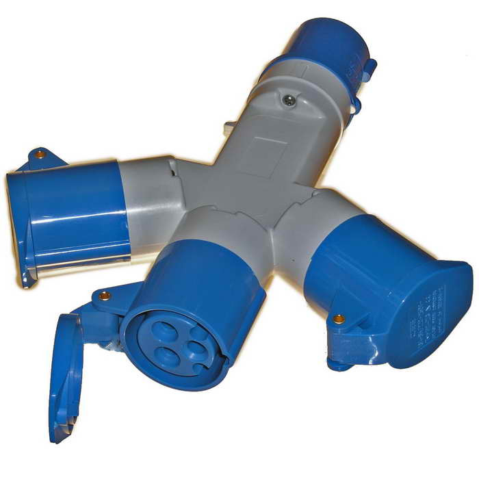1013 (2P+E 16A 220-240V~), Силовой разъем - изображение 1