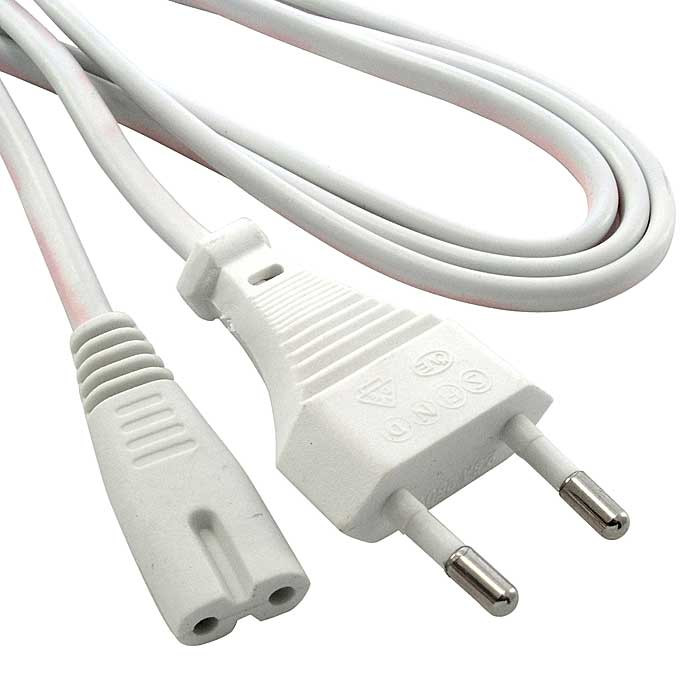 Y001/ST2 1.8м 2x0.75 W03FA, Сетевой шнур - изображение 1
