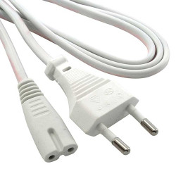 Y001/ST2 1.8м 2x0.75 W03FA, Сетевой шнур
