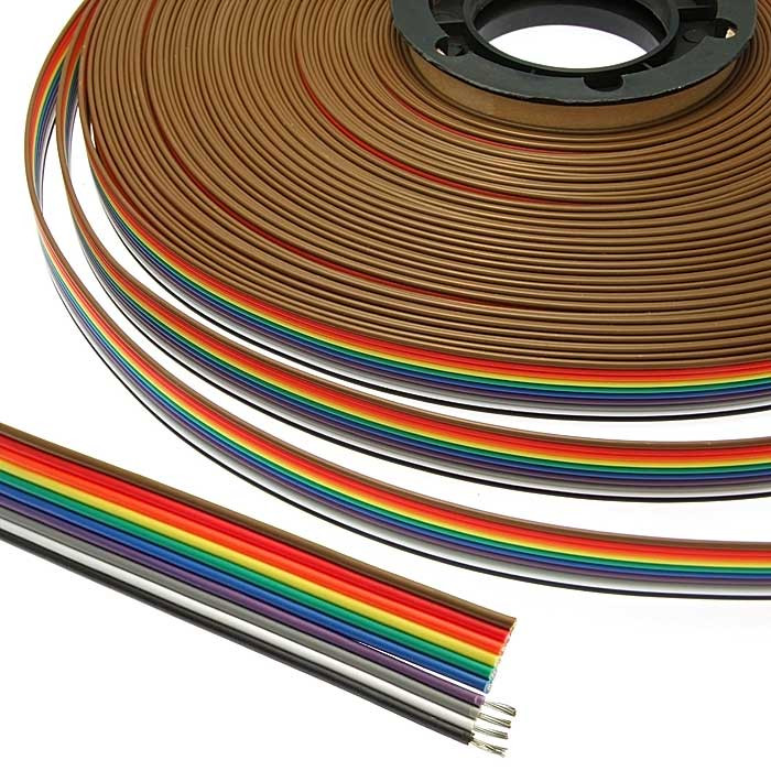 RC-10 Color 22AWG Cu pitch 1.7 mm, Шлейф - изображение 1