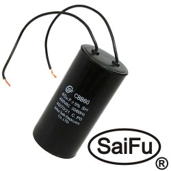 CBB60 40uF 450V WIRE (SAIFU), Конденсатор
