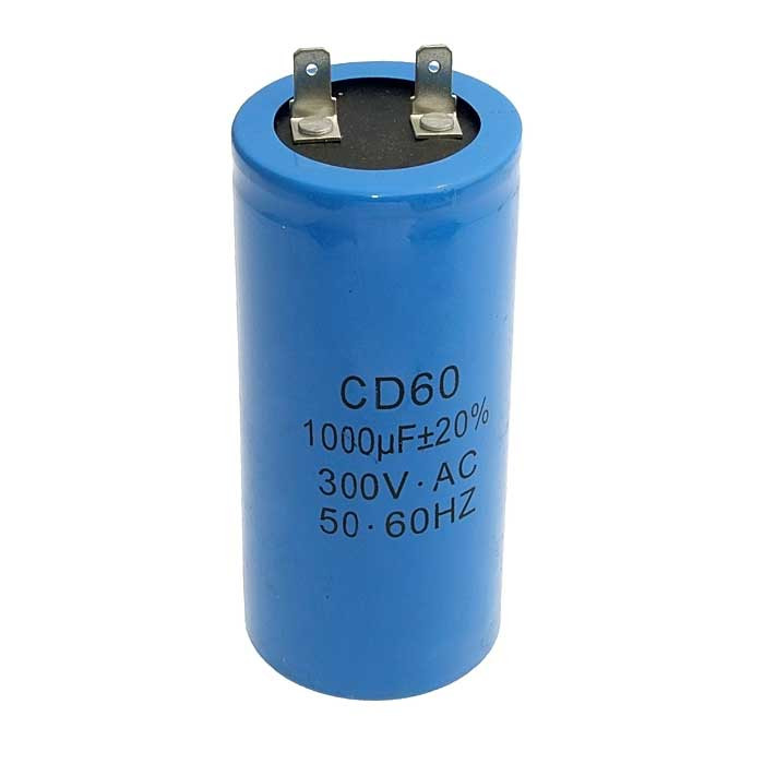 CD60 1000uF 300V, Конденсатор - изображение 1