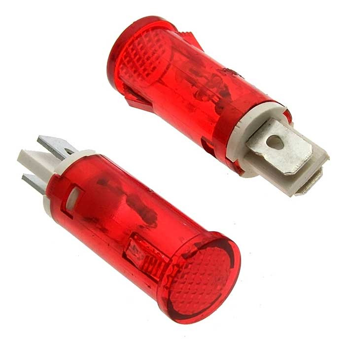 MDX-14 red 220V, Лампа неоновая в корпусе - изображение 1