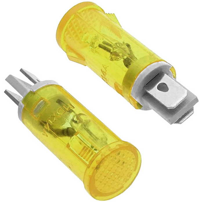 MDX-14 yellow 220V, Лампа неоновая в корпусе - изображение 1