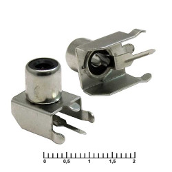 RCA-107 гн на плату (RS-101), Разъем RCA