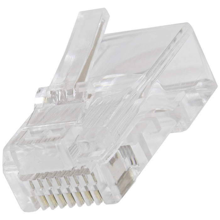 RJ45 (TP-8P8C) Cat5E сквозной, Разъем - изображение 1