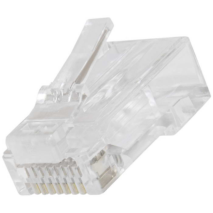 RJ45 (TP-8P8C) Cat6 сквозной, Разъем - изображение 1