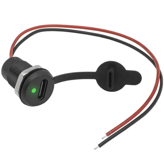 TYPE-C-2pin-LED, Разъем USB - изображение 1