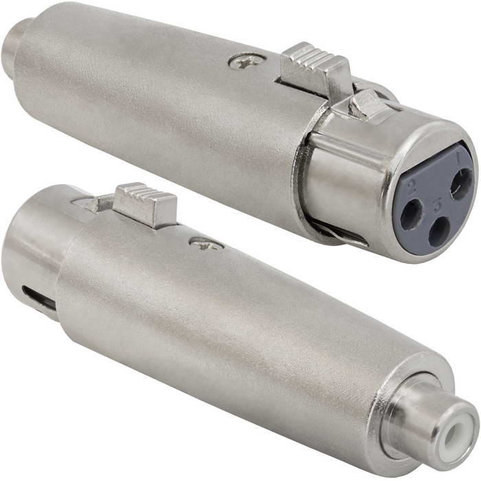 JD-489 / XLR 3P F-RCA F, Разъем - изображение 1