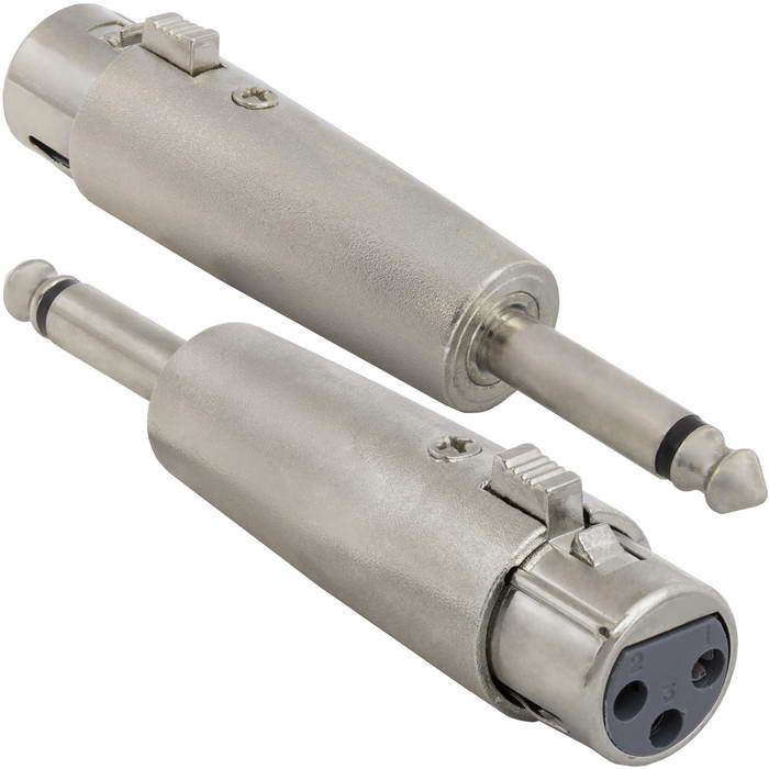 JD-493 / XLR 3P F-jack 6.3 mono M, Разъем - изображение 1