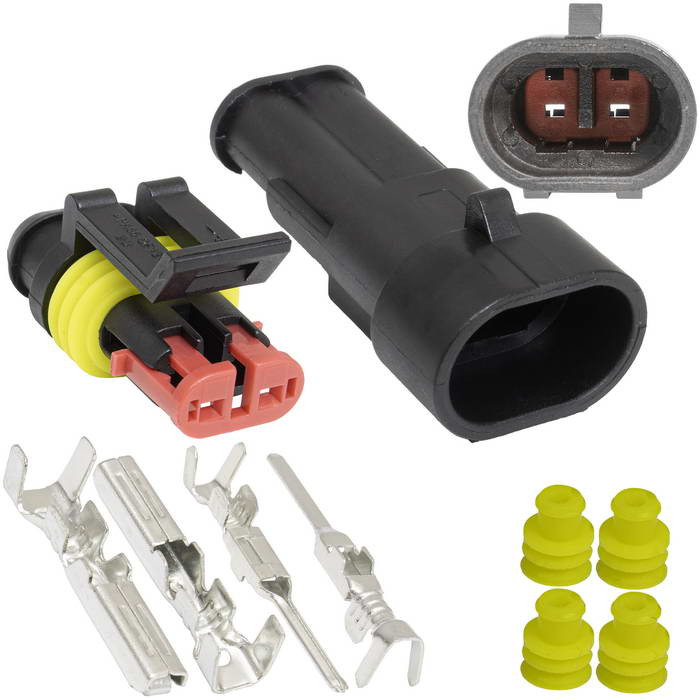 SuperSeal 1.5, 2PIN MF, Разъем - изображение 1