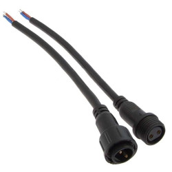 2pin BP L=40 D=21.5mm 2*0.75mm2, Разъем герметичный