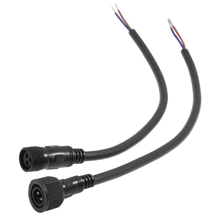 2pin BP*3 L=40 D=13mm 2*0.3mm2, Разъем герметичный - изображение 1
