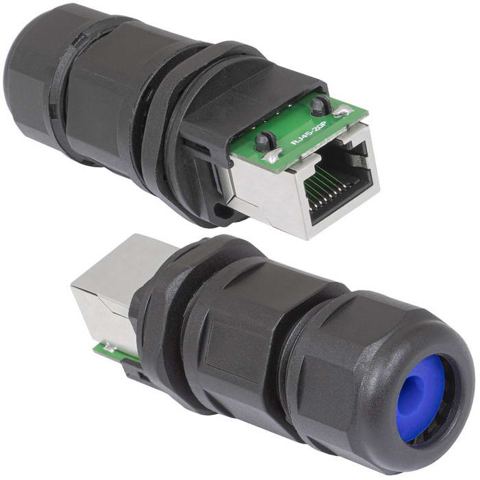 RJ45-20P ip68, Разъем герметичный - изображение 1