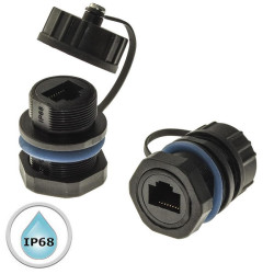 RJ45M20ZO-6AG, Разъем герметичный