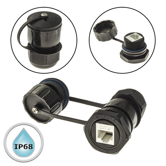 RJ45M25Z1-6AG2, Разъем герметичный - изображение 1