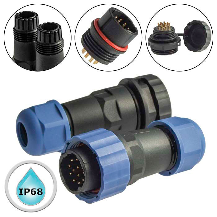 SZC21 12P-F-M, Разъем герметичный - изображение 1