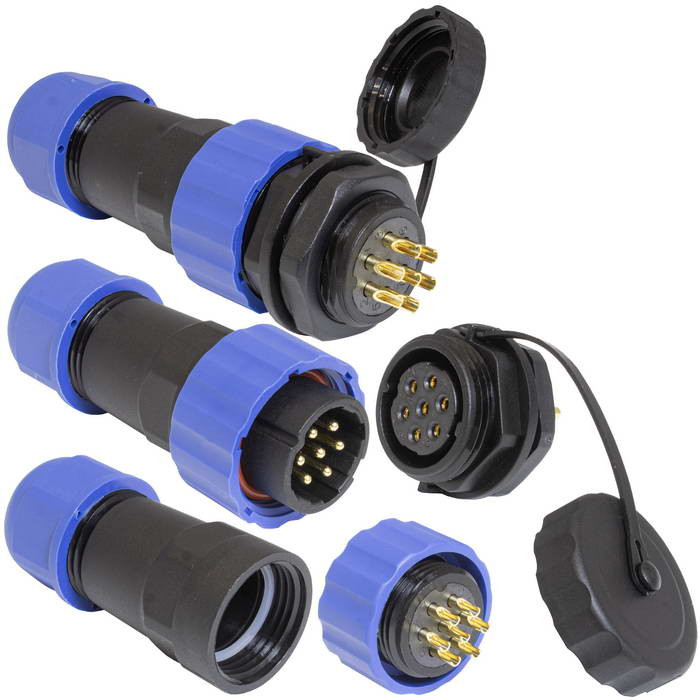 SZC21 7P-M-FB, Разъем герметичный - изображение 1