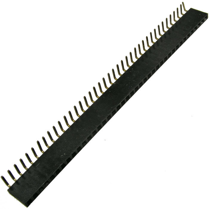 PBS-1x40R (PBS-40R)шаг 2.54 мм, Разъем - изображение 1