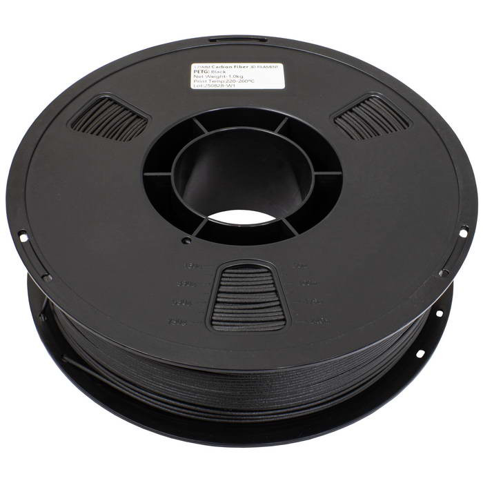 PETG- CF-1.75-BLK-1KG, Филамент - изображение 1