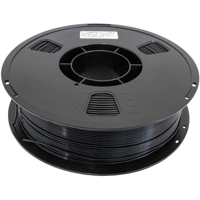 PETG-1.75-BLK-1KG, Филамент - изображение 1