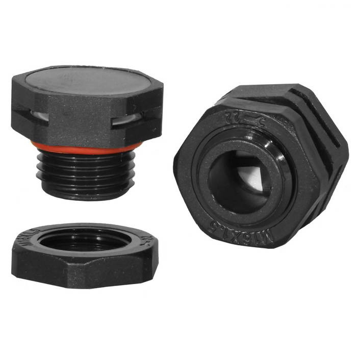 M16X1.5 PA66 BLACK, Клапан - изображение 1