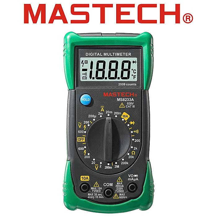 MS8233A (MASTECH), Мультиметр - изображение 1