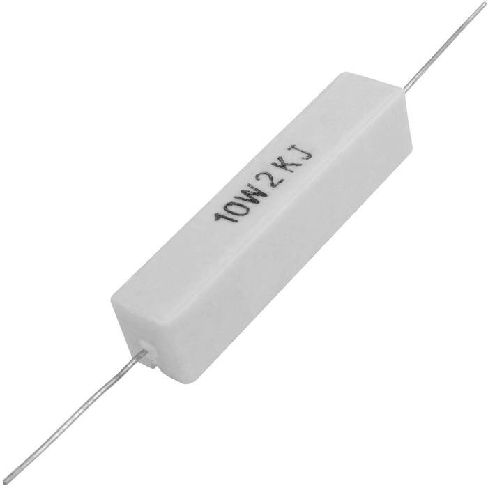 RX27-1 2 кОм 10W 5% / SQP10, Резистор - изображение 1
