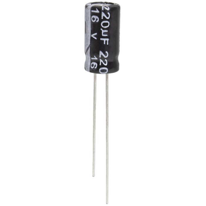 220 UF 16V 105*C 6*12 (JWCO), Конденсатор - изображение 1